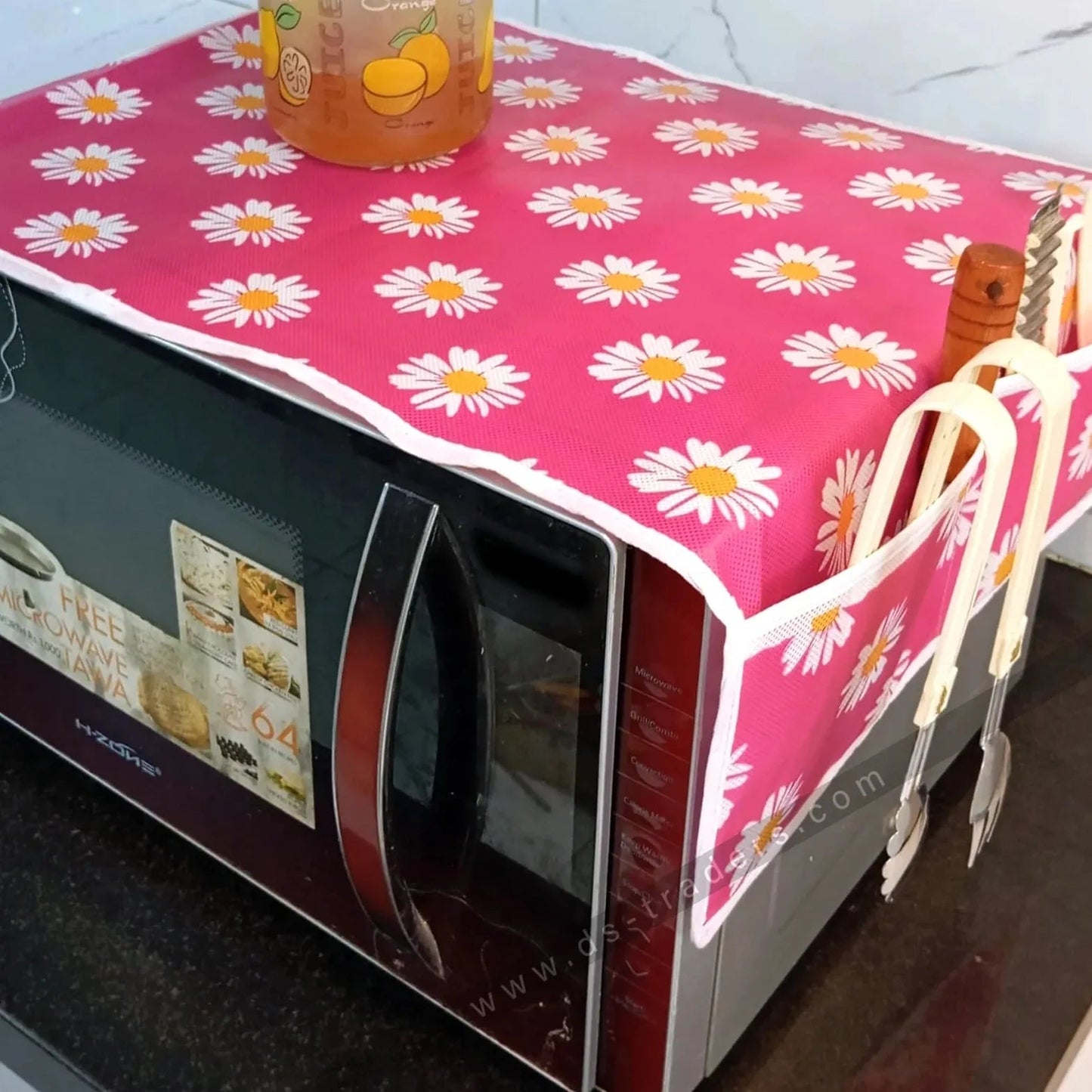 Kitchen Microwave Oven Dust Cover TheUrbanMart