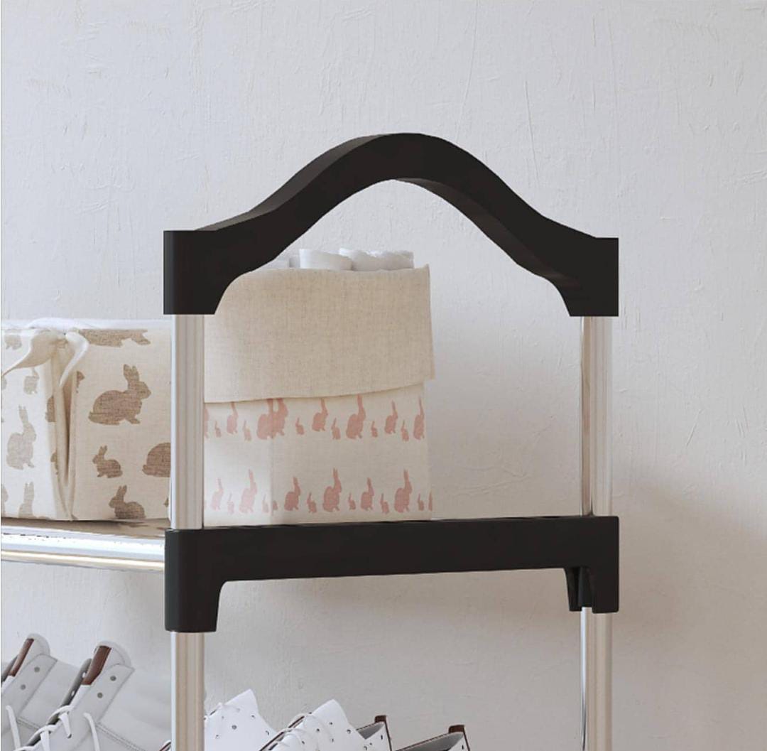 Steel Shoe Rack Shelf Storage Organizer TheUrbanMart