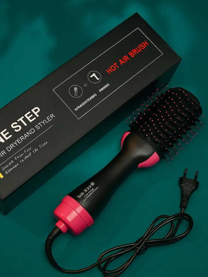 3 in 1 Hair Styler & Brush by THE URBAN MART – Hair Dryer, Straightener & Volumizer