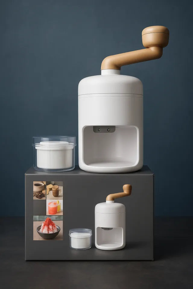 Ice Crusher Machine – Manual & Powerful Ice Shaver for Drinks, Desserts & Cocktails | THE URBAN MART
