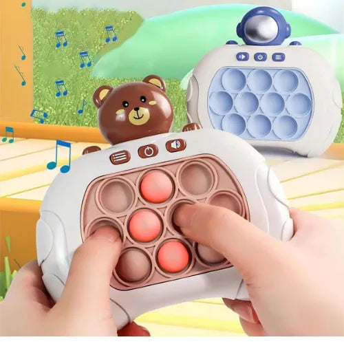 Character Fast Push Pop-it Puzzle Game - The Ultimate Fun Game for Kids with Music
