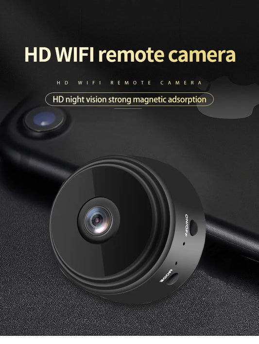 WiFi Mini Camera HD 1080p 2 Mega pixel Camera Lens Upto 128 GB Memory card TheUrbanMart