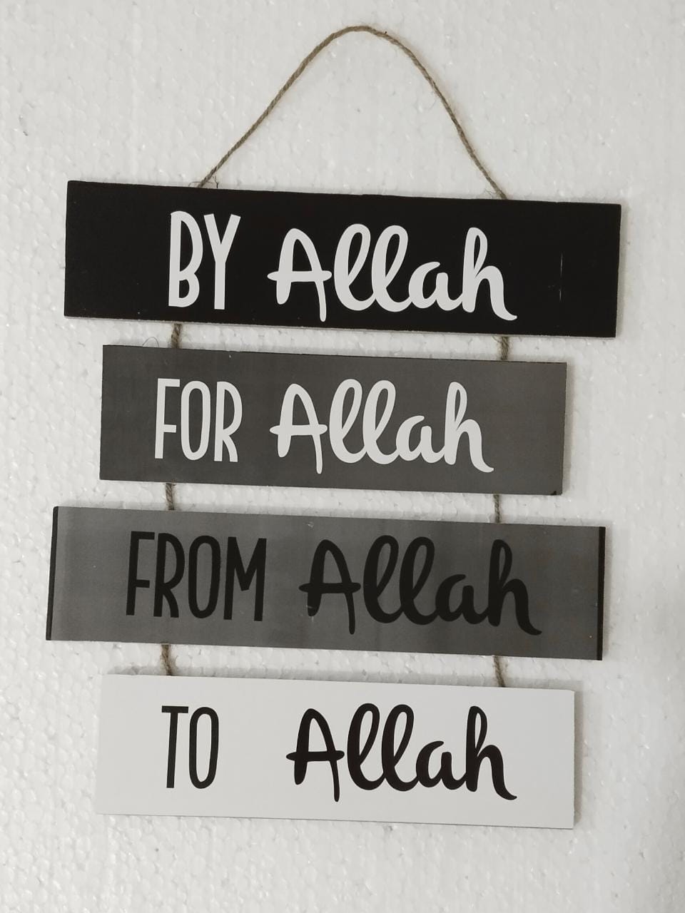 Wall Hanging Motivational Quotes Wooden Home Decoration My Store