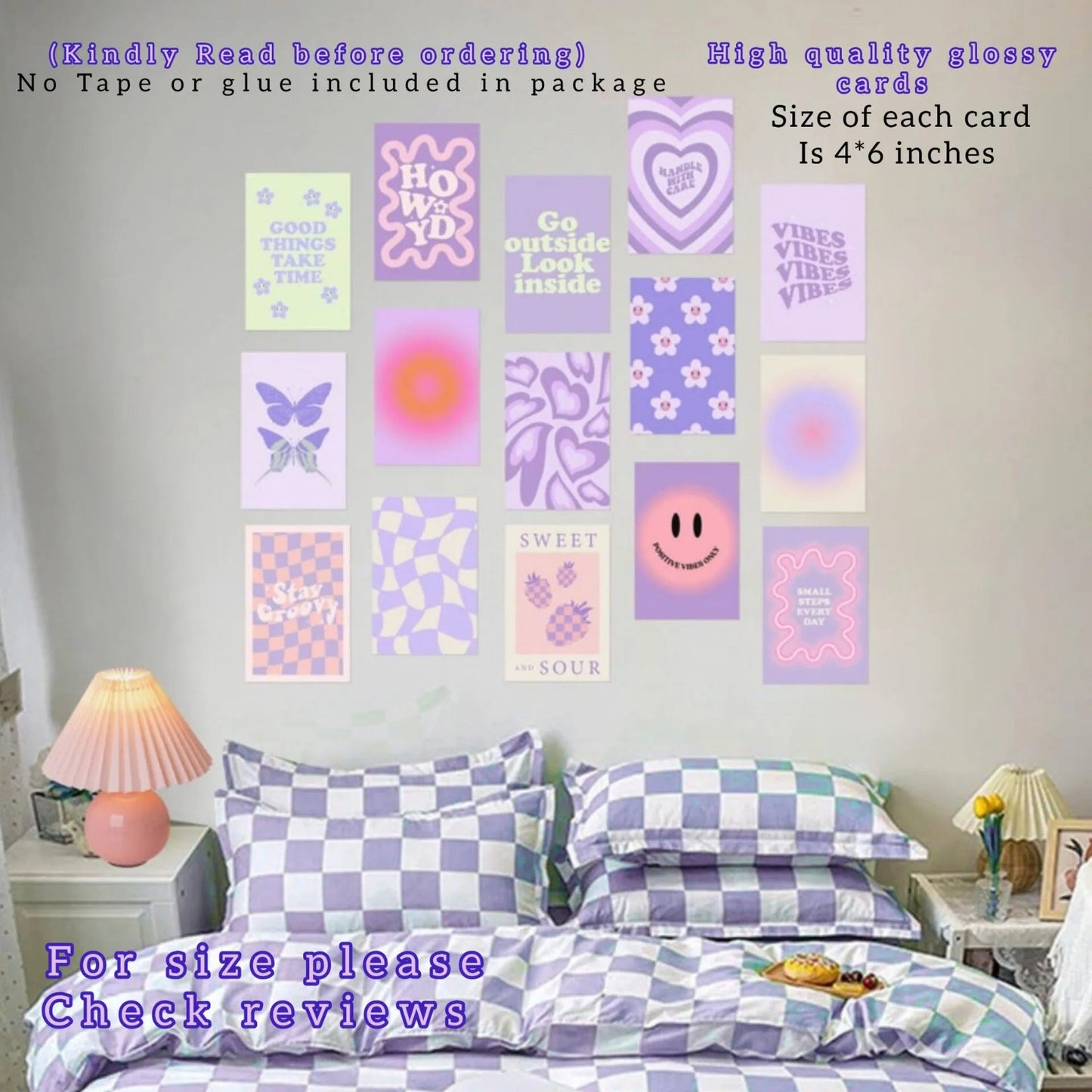Aesthetic 16-Piece 4x6 Wall Collage Kit My Store