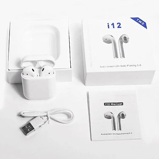 i7S Double Wireless Bluetooth Hand Free with Power Bank Urban Mart