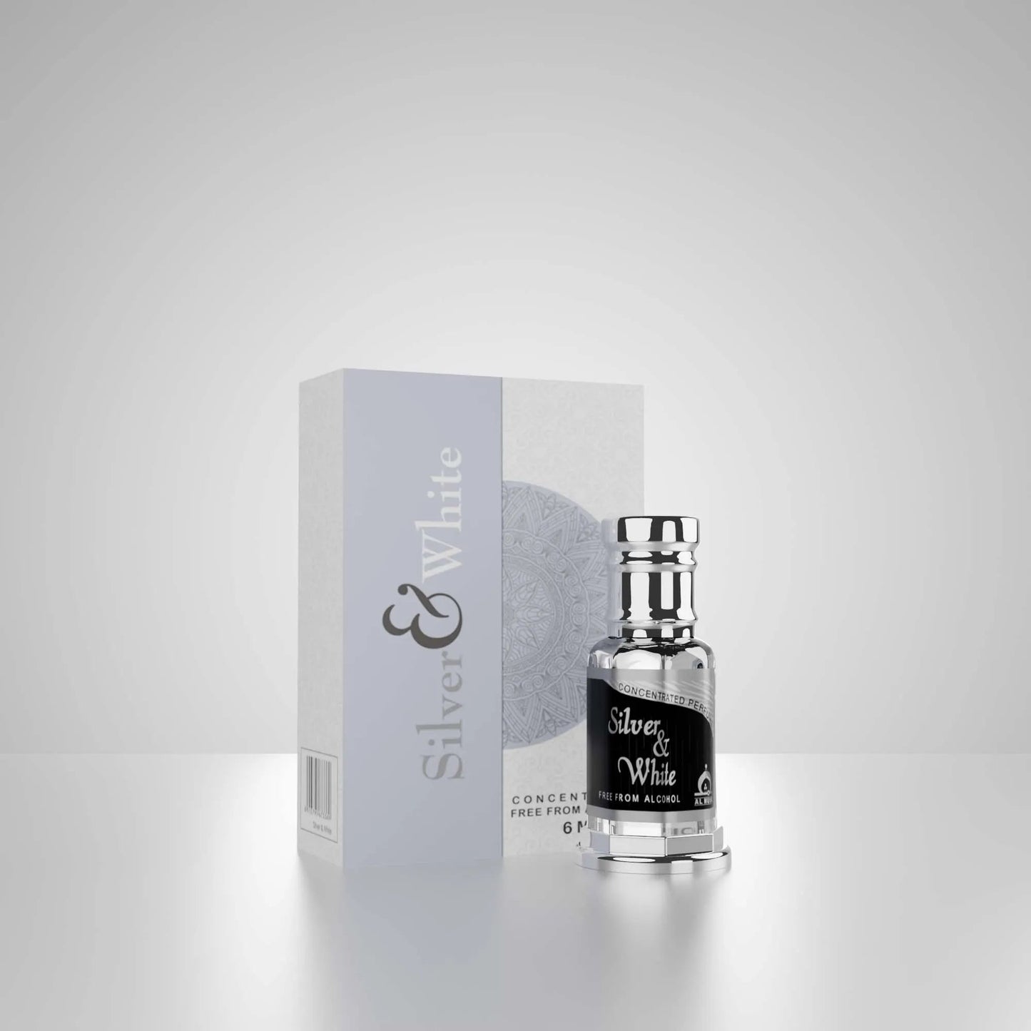 Silver And White Attar By Musk Al Mahal - 6ml TheUrbanMart