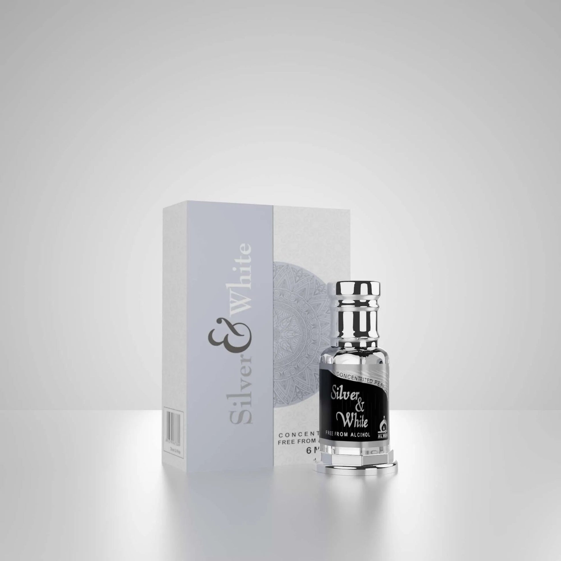 Silver And White Attar By Musk Al Mahal - 6ml TheUrbanMart