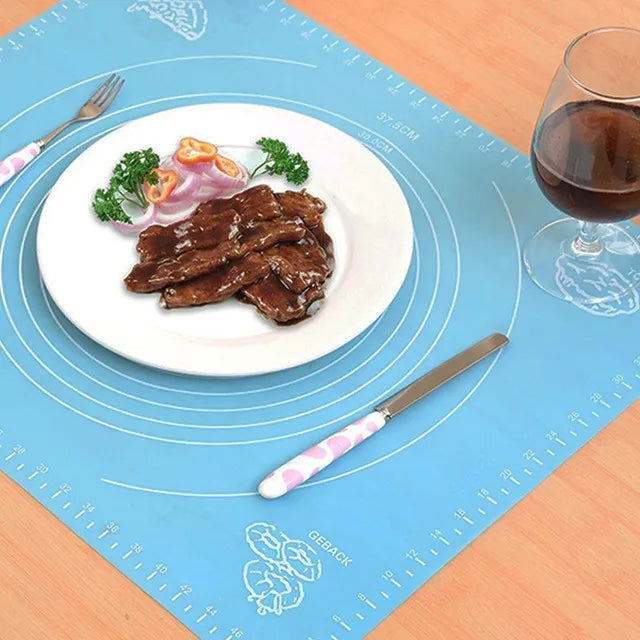 Silicone Roti Mat by THE URBAN MART – Non-Slip Dough Rolling & Chapati Making Mat