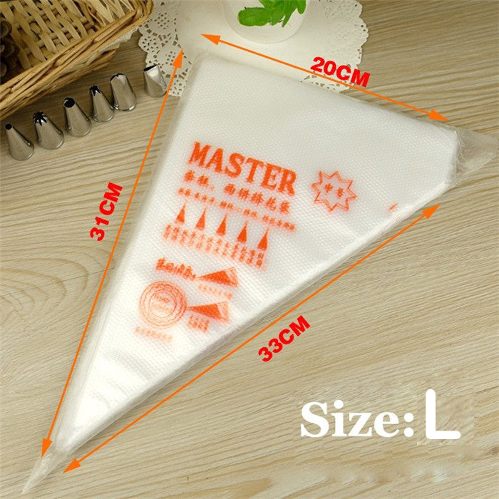 Cake Rotating Turntable 28cm & 12inch Steel Spatula & 12Pcs Cake Decorating Small Nozzles Set & 10Pcs Disposable Piping Bags & 3Pcs Cake Creem icing Scraper Set & Free Cake Board TheUrbanMart