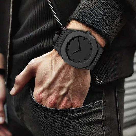 Black Arabic Aura 2025 Latest Watch for Men Women TheUrbanMart
