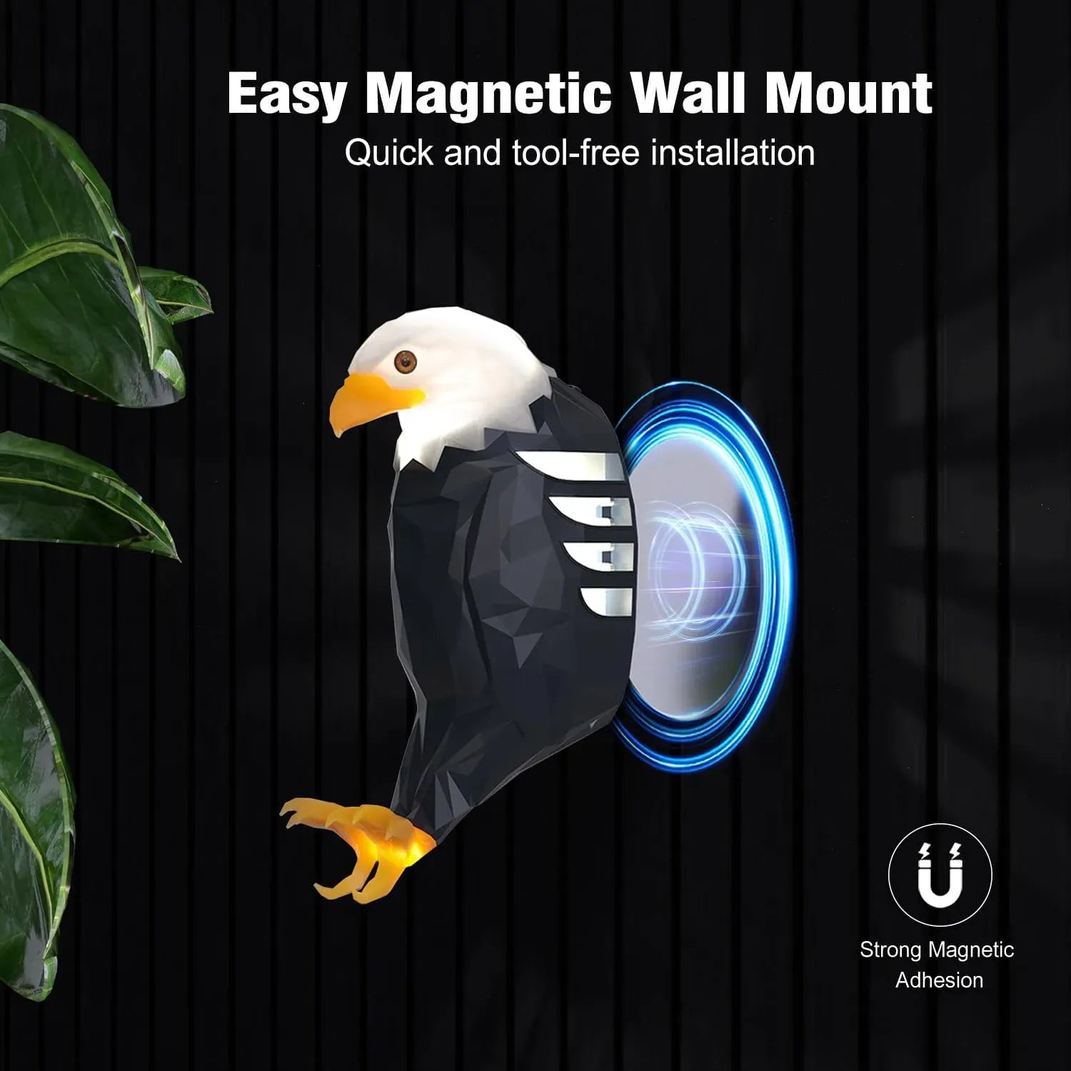Eagle 3D Ambient Wall LED Light – Stylish Wall Decoration Lamp | THE URBAN MART