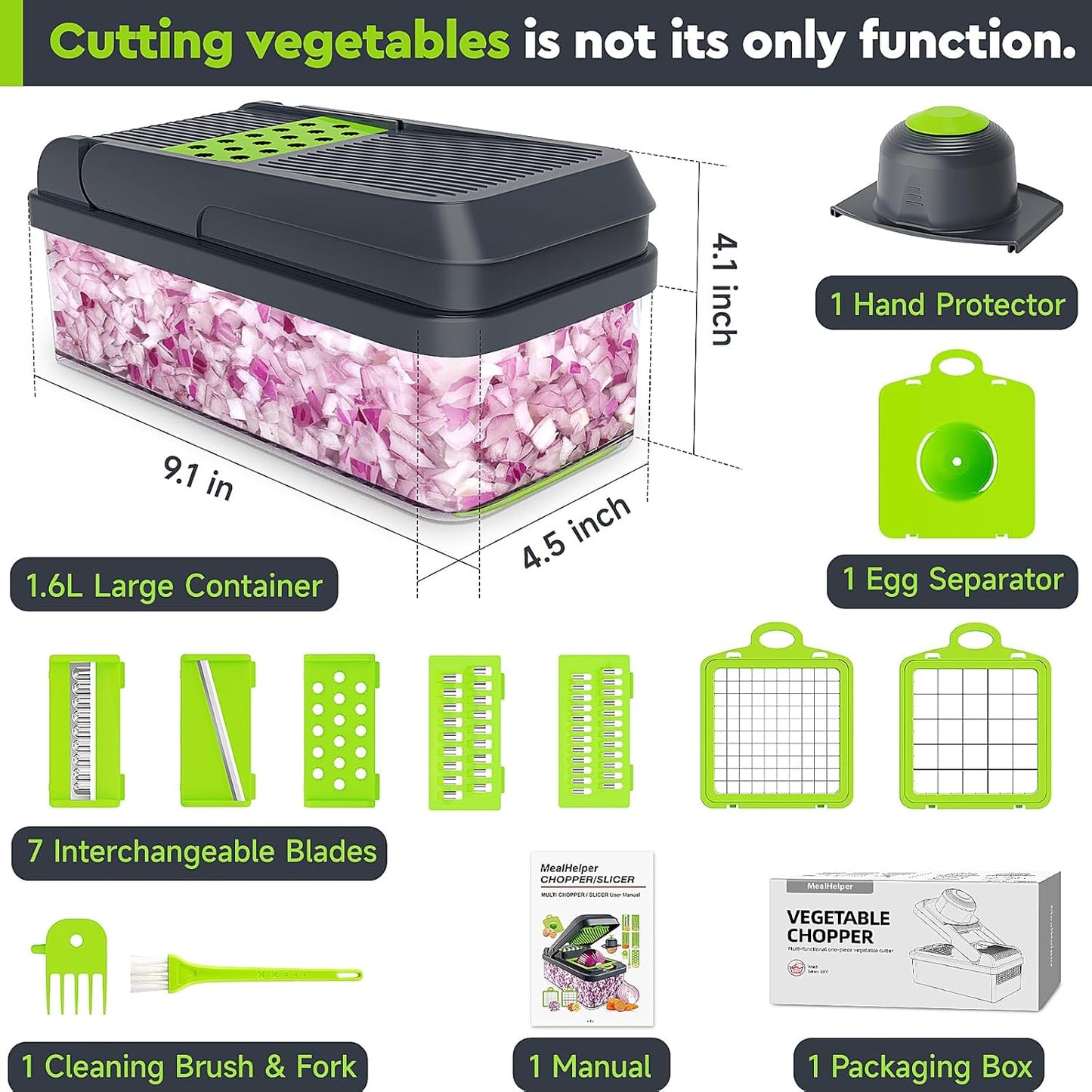 14 -in-1 Vegetable Chopper TheUrbanMart