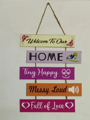 Wall Hanging Motivational Quotes Wooden Home Decoration My Store