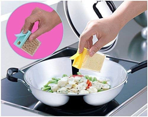 Six Piece Seasoning Set by THE URBAN MART – Kitchen Spice Jar Organizer Set