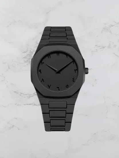 Black Arabic Aura 2025 Latest Watch for Men Women TheUrbanMart