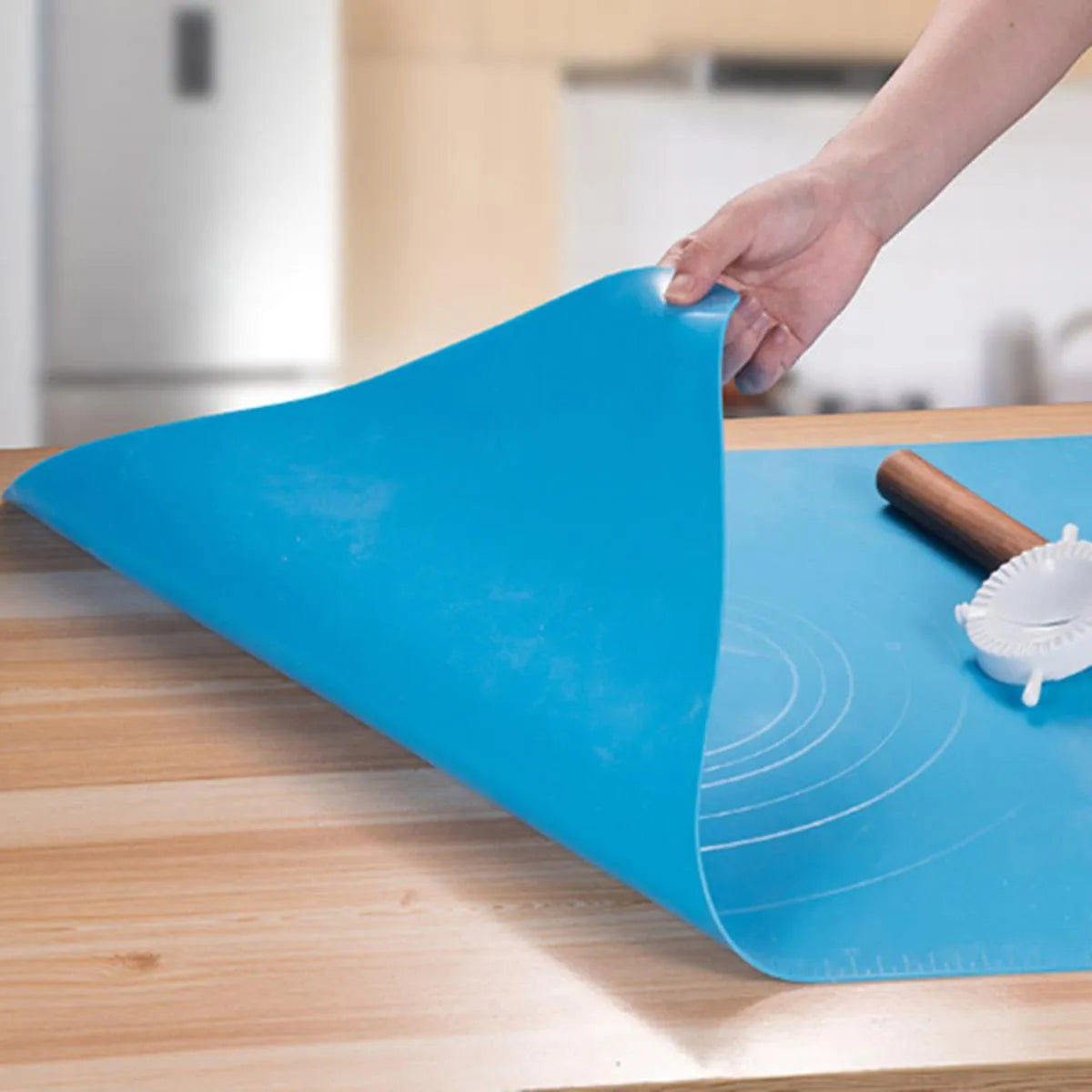 Silicone Roti Mat by THE URBAN MART – Non-Slip Dough Rolling & Chapati Making Mat