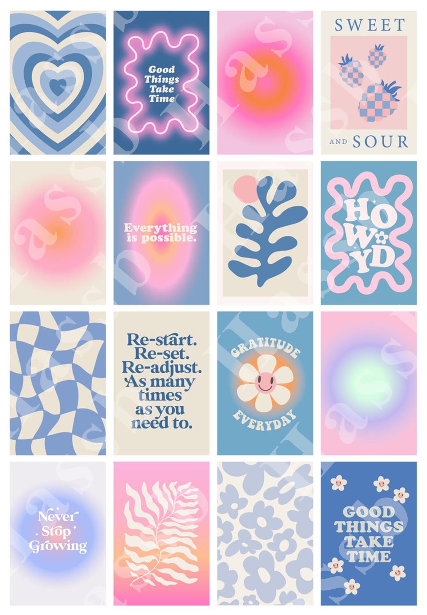 Aesthetic 16-Piece 4x6 Wall Collage Kit My Store