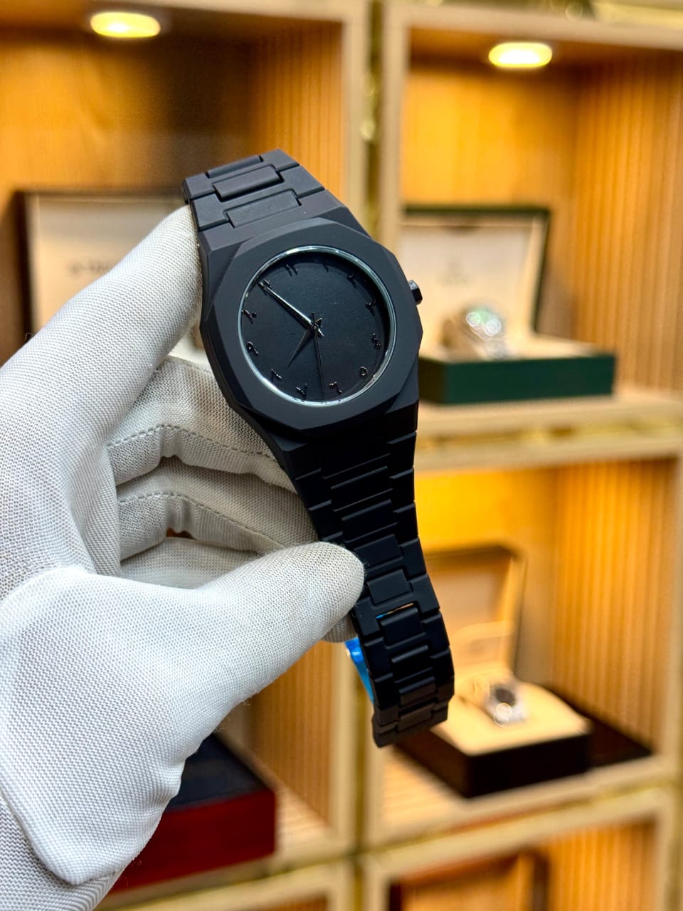Black Arabic Aura 2025 Latest Watch for Men Women TheUrbanMart