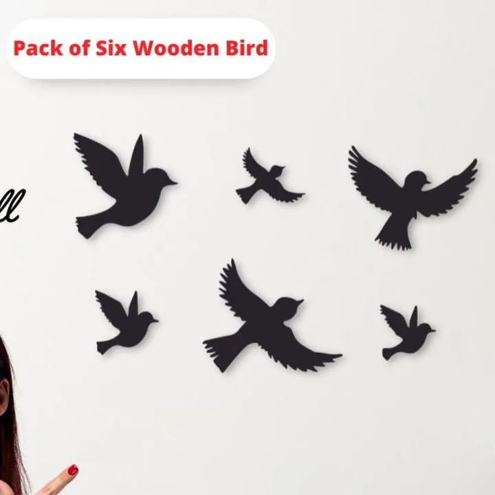 Brand Home Decor Welcome To Our Home Wall Sign & Wooden 6 Birds wall art & Flower Vase & Butterflys & More Wooden Arts My Store