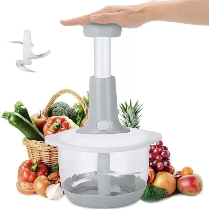 Handpat Chopper – Manual Food Chopper for Vegetables & Fruits | THE URBAN MART