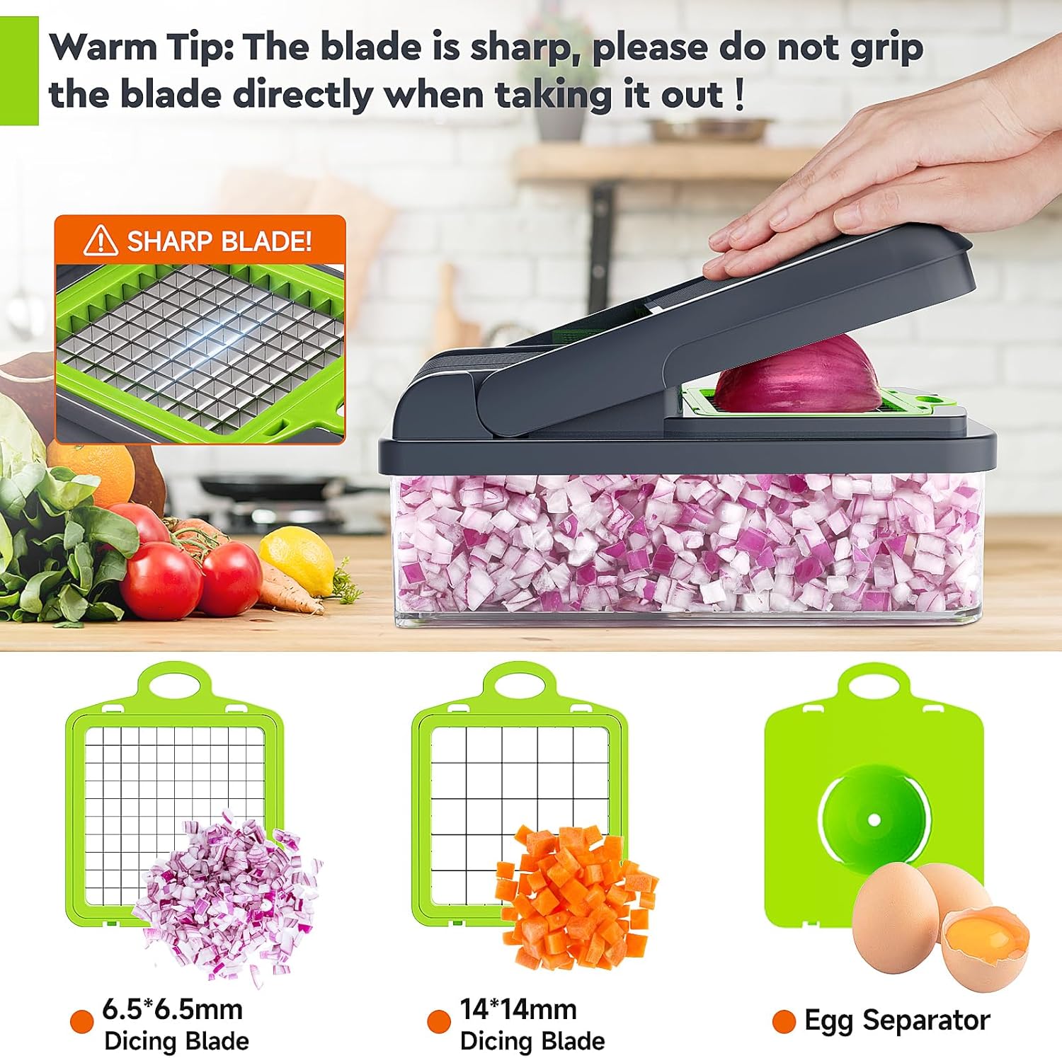 14 -in-1 Vegetable Chopper TheUrbanMart