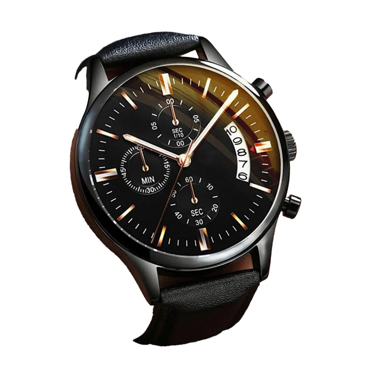 Men's Watch Retro Design Business Sports Leather Band Quartz Wrist Watch My Store