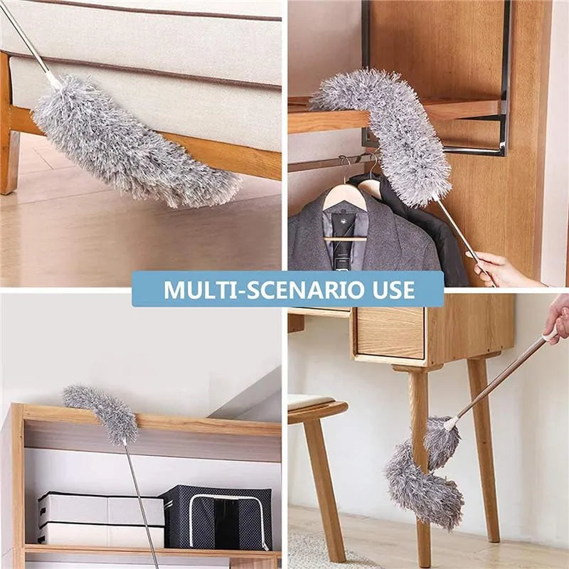 Microfiber Extendable Duster – Long Handle Cleaning Brush for Home & Car | THE URBAN MART