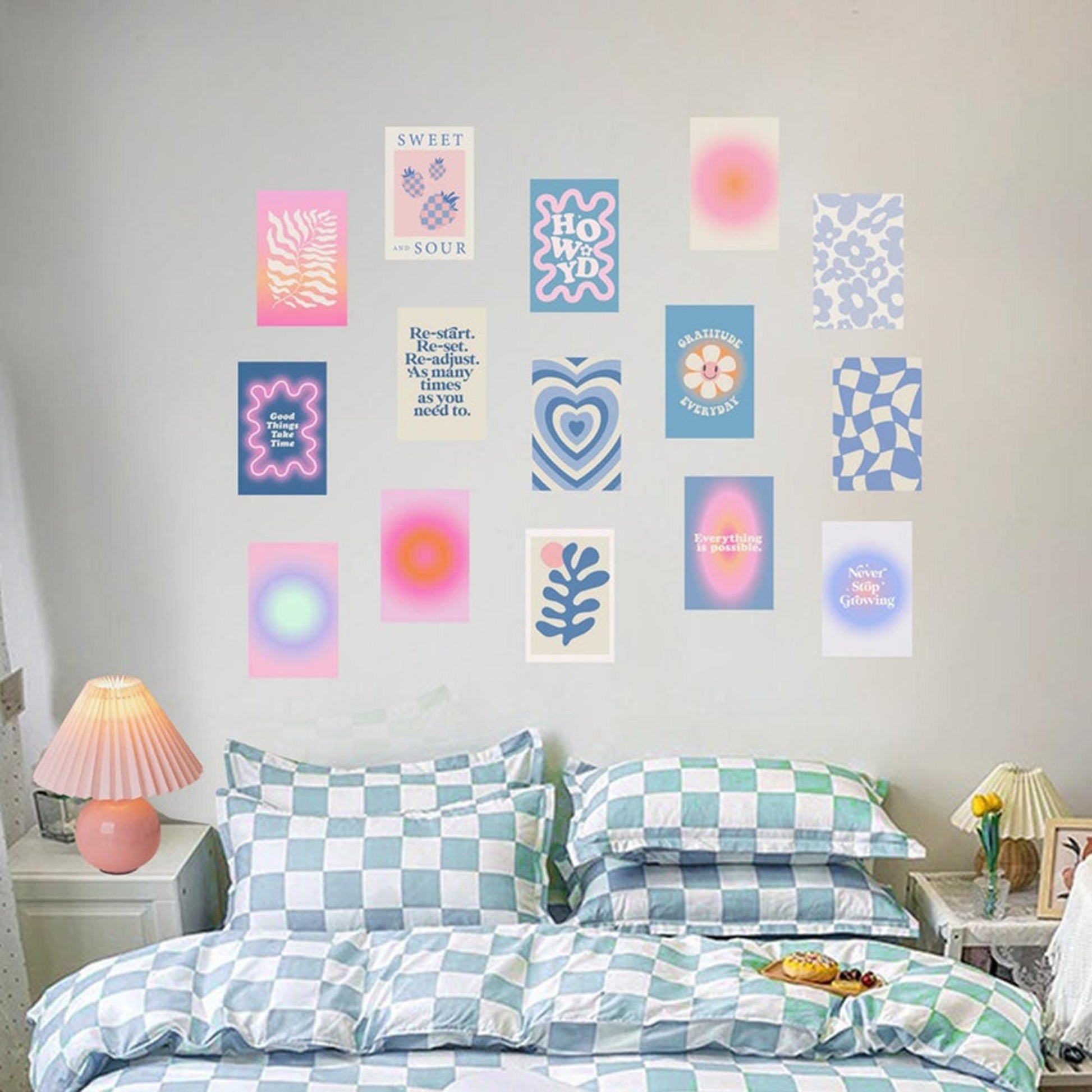 Aesthetic 16-Piece 4x6 Wall Collage Kit My Store