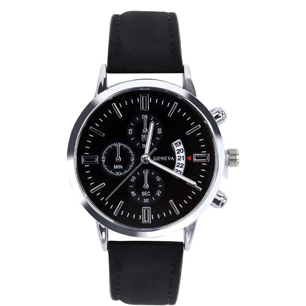Men's Watch Retro Design Business Sports Leather Band Quartz Wrist Watch My Store