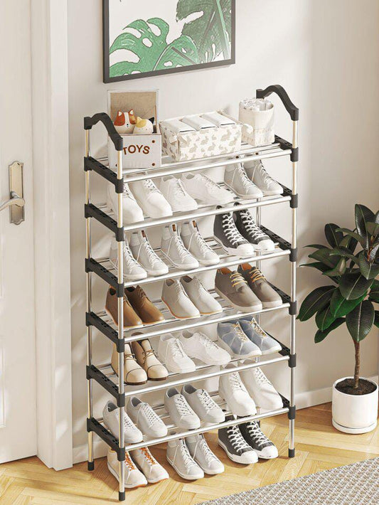Steel Shoe Rack Shelf Storage Organizer TheUrbanMart