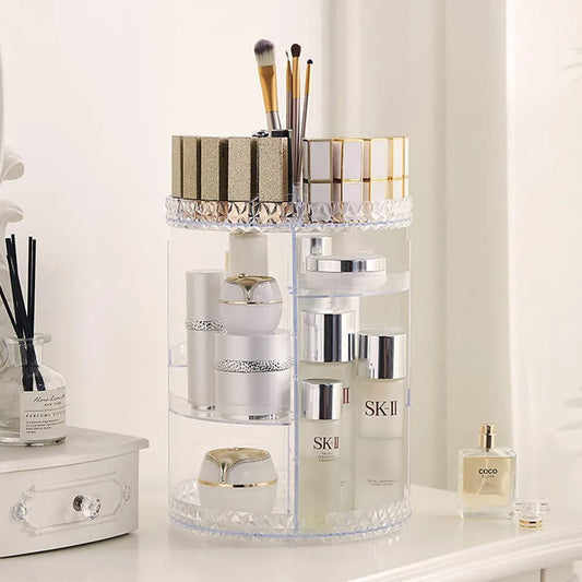 360 Rotation Cosmetic Organizer TheUrbanMart